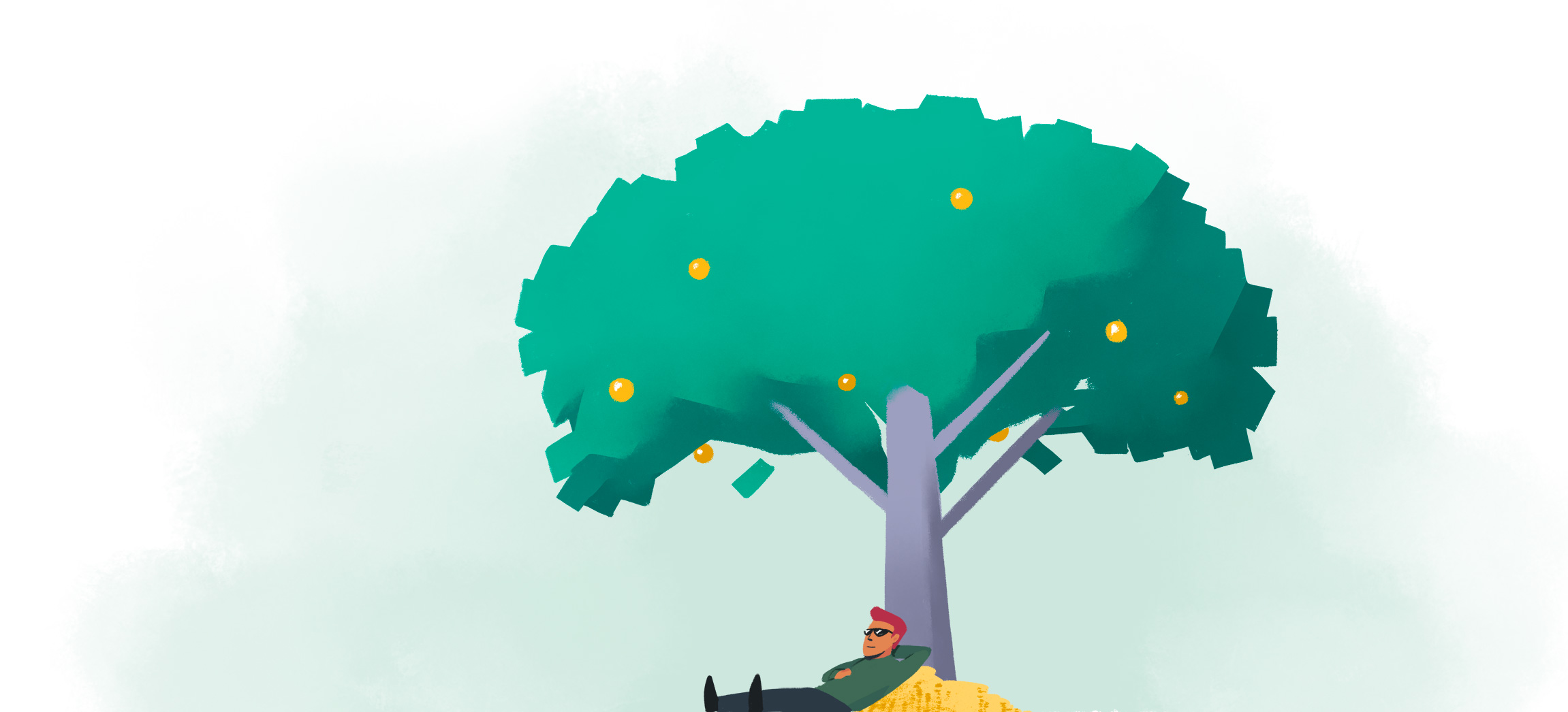 money tree illustration